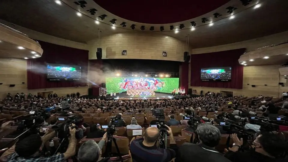  مراسم رونمایی از پیراهن تیم ملی فوتبال ایران+عکس