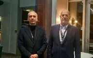 دیدار صوفی با رییس فدراسیون جهانی کاراته در پاریس