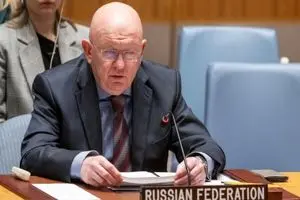 نماینده روسیه در سازمان ملل:  تصمیم‌های نظامی در مورد ایران غیرقابل قبول و خطرناک است.