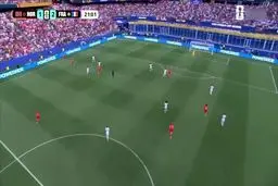 گل اول نروژ به فرانسه+ ویدئو