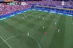 گل اول نروژ به فرانسه+ ویدئو