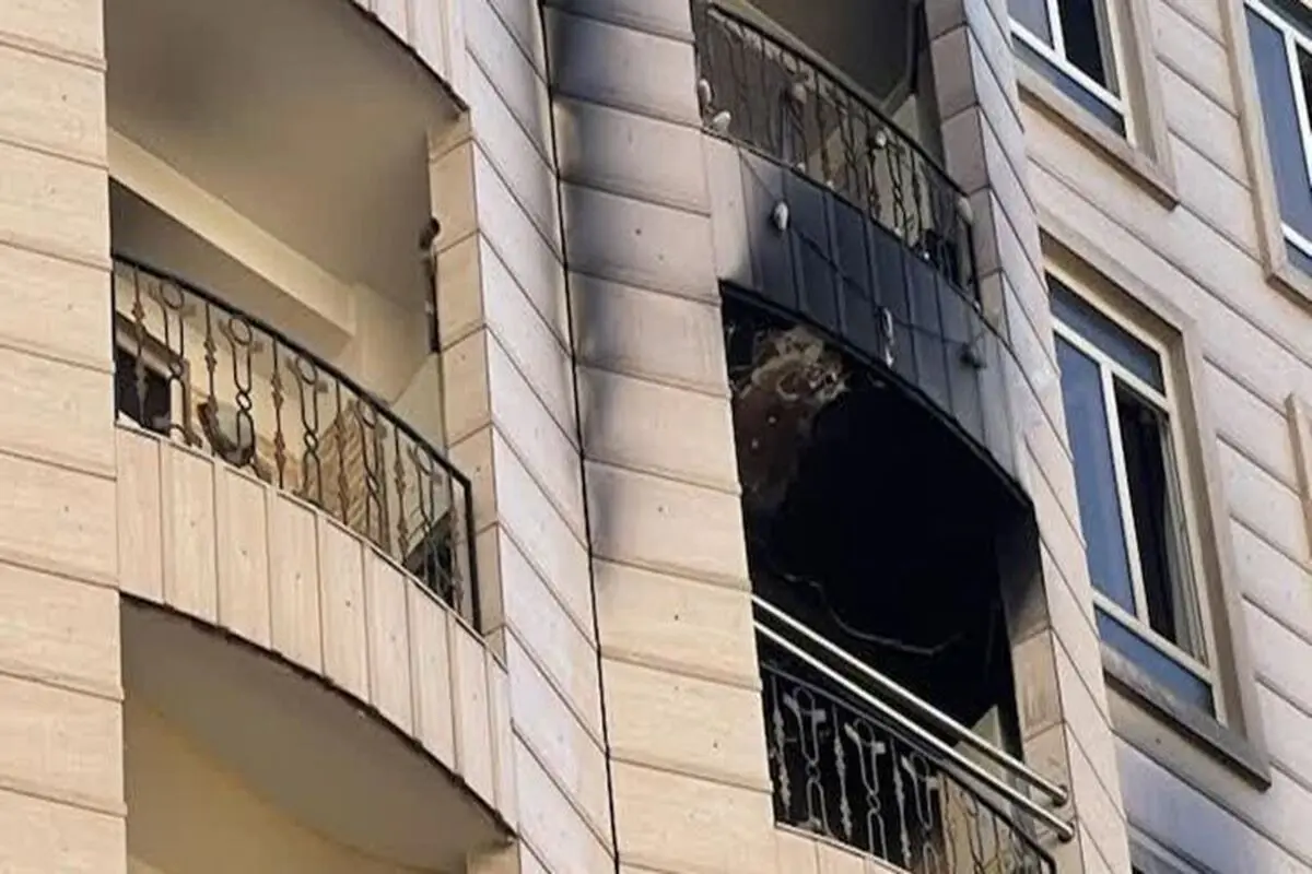 جزئیات آتش سوزی یک مجتمع مسکونی در تهران
