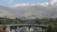 وضعیت هوای تهران در  روزهای پایانی مهر۱۴۰۳
