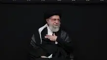 مراسم عزاداری امام حسین با حضور مقام معظم رهبری /عکس