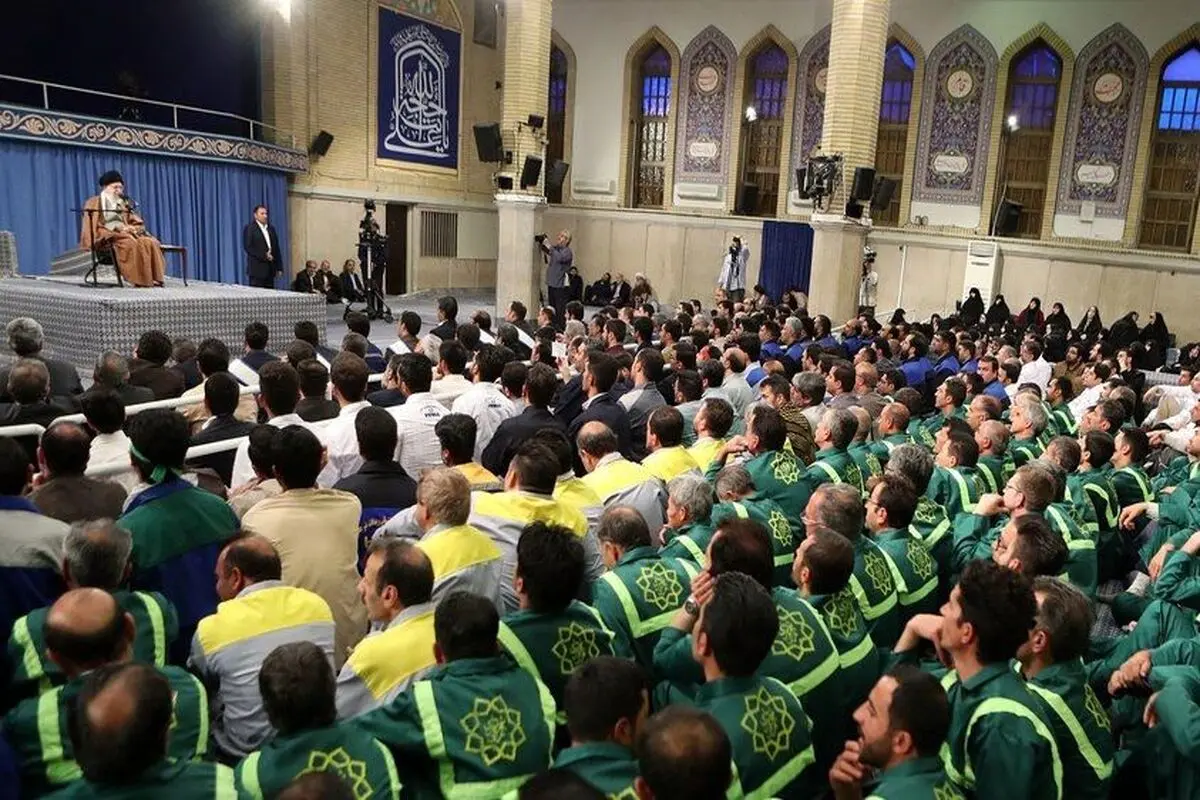رهبر انقلاب با کارگران در هفته کار و کارگر دیدار می‌کند