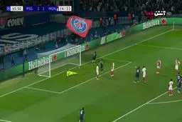 گل دوم پاری سن ژرمن به موناکو+ ویدئو