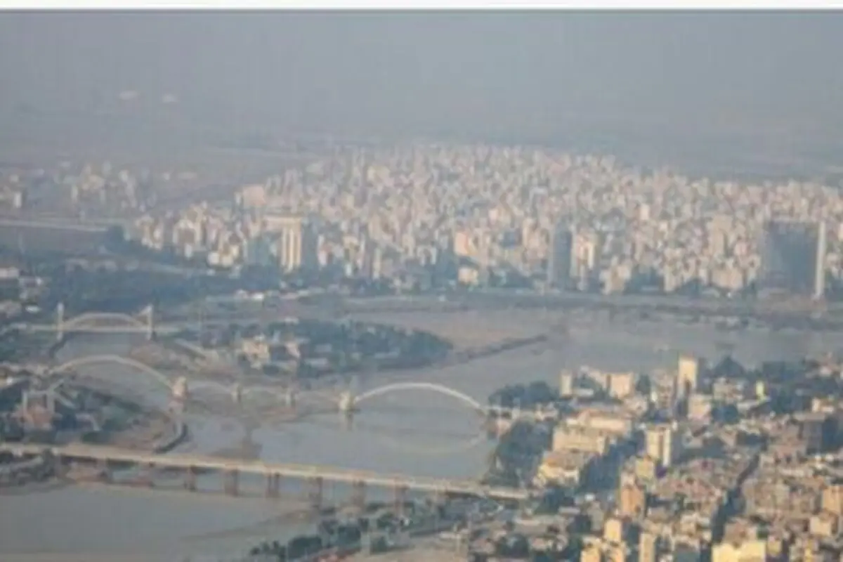 تداوم آلودگی هوا در خوزستان/ 3 شهر خوزستان در وضعیت ناسالم قرار گرفت