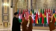 مباحثات بين الرئيس الإيراني وولي العهد السعودي