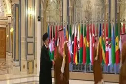 مباحثات بين الرئيس الإيراني وولي العهد السعودي