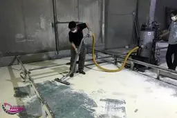 استفاده از جارو برقی صنعتی در خط تولید