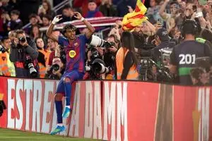 پیروزی بارسا با درخشش یامال