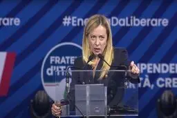 «جورجیا ملونی» اولین نخست‌وزیر زن ایتالیا شد