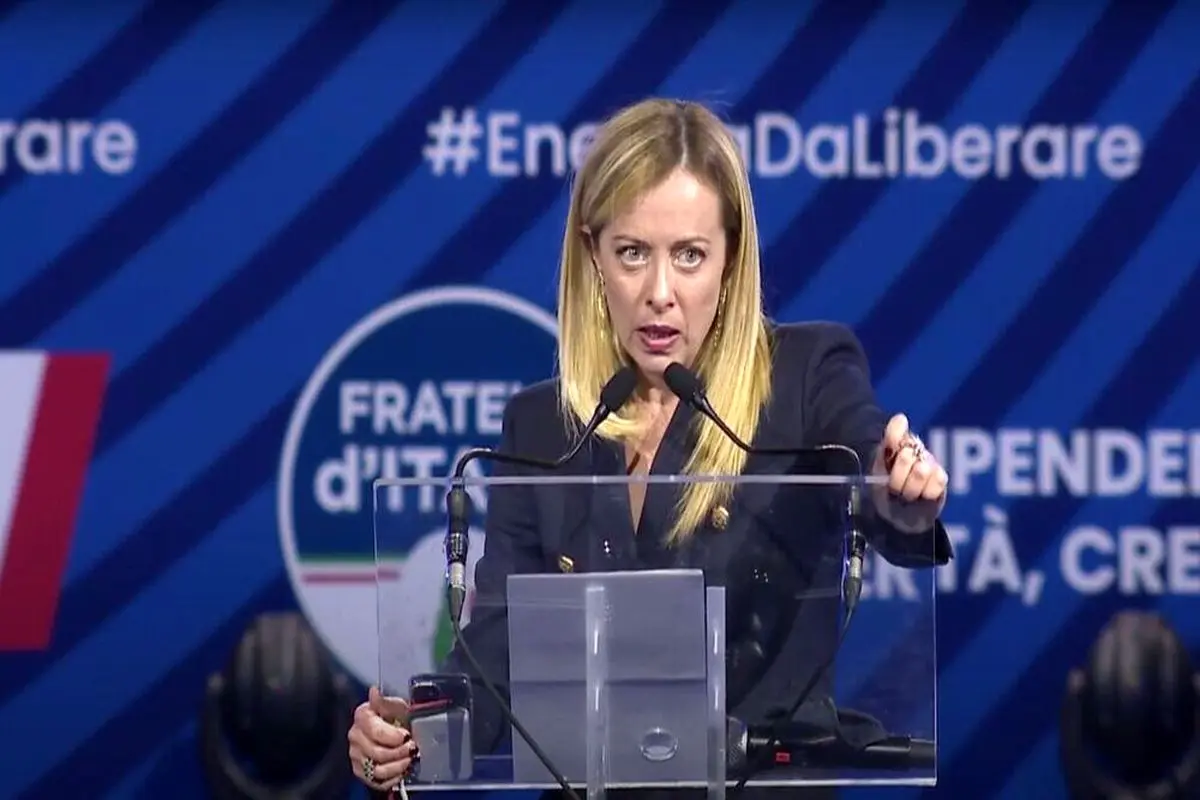 «جورجیا ملونی» اولین نخست‌وزیر زن ایتالیا شد