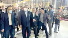بازدید محسن رضایی از غرفه گروه بهمن در نمایشگاه خودرو مشهد
