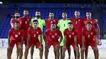 رتبه ششم جهان برای تیم ملی فوتبال ساحلی ایران