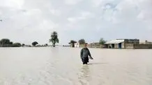 وضعیت کپرهای روستای گو در سیستان و بلوچستان بعد از سیل/ ویدئو