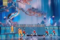 اجرای جالب ربات های کونگ فوکار و کودکان چینی+ ویدئو