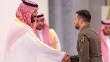 زلنسکی در ریاض