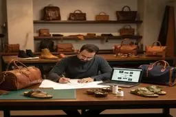 وقتی یک مهندس کامپیوتر با چرم، برند هکتور را ساخت