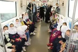 هفته اول مترو برای محصلان رایگان است 