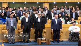 مراسم تجلیل از کاروان پارالمپیک ایران+ عکس