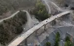 پازگشایی جاده هراز پس از ریزش سنگ