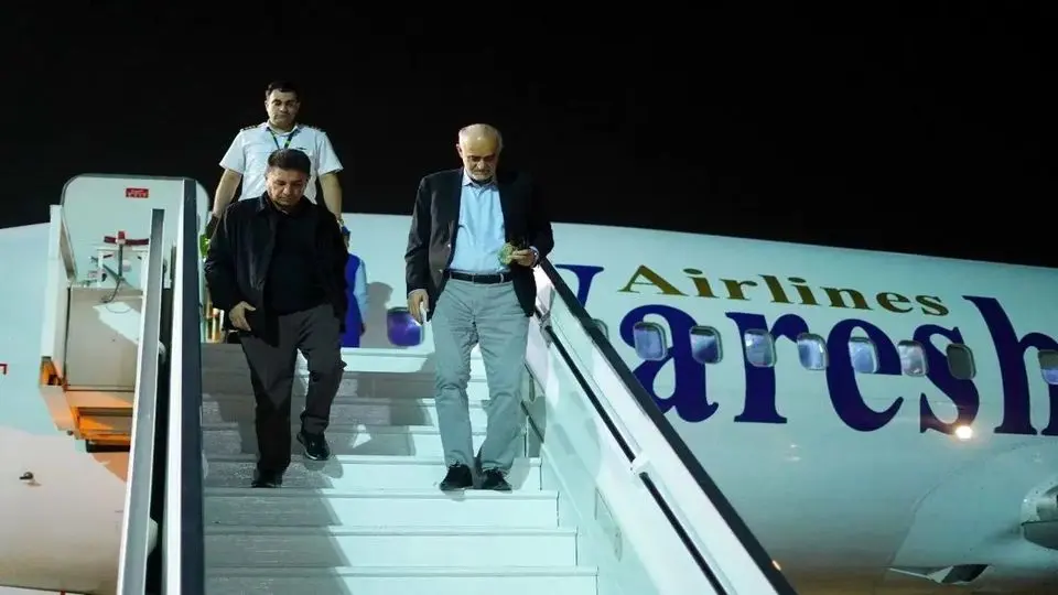 ورود تیم ملی فوتبال به العین 