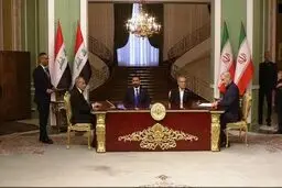 امضای ۴ موافقت‌نامه و یادداشت تفاهم همکاری میان تهران و بغداد + ویدیو
