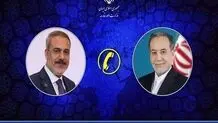 مذاکره تلفنی عراقچی و وزیر خارجه ترکیه
