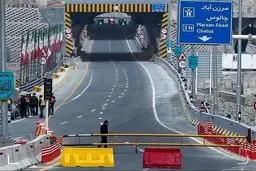 جاده کرج - چالوس همچنان بسته است 