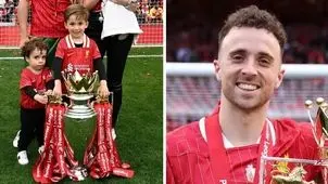 لحظه‌ای احساسی در جمع سرخ‌پوشان آنفیلد؛‌ پسران ژوتا جا پای پدر می‌گذارند

