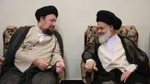 خوش‌وبش سیدحسن خمینی با اعضای خبرگان رهبری/ عکس

