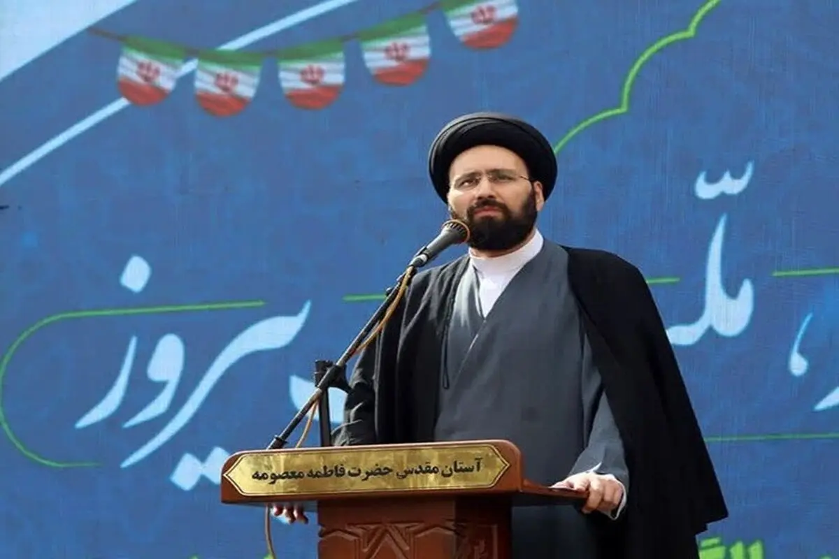 سیدعلی خمینی: سخن از براندازی نظام اسلامی در قدوقواره ترامپ و نتانیاهو نیست