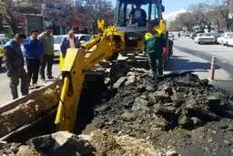رفع بیش از 53 هزار حادثه آب و فاضلاب همدان در سال 1402 
