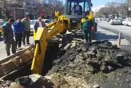 رفع بیش از 53 هزار حادثه آب و فاضلاب همدان در سال 1402 