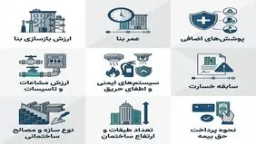 هزینه بیمه آتش‌سوزی مجتمع مسکونی؛ عوامل موثر و نحوه محاسبه دقیق