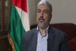 «خالد مشعل»، جایگزین «اسماعیل هنیه» می‌شود
