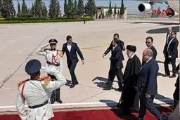 رییسی وارد دمشق شد