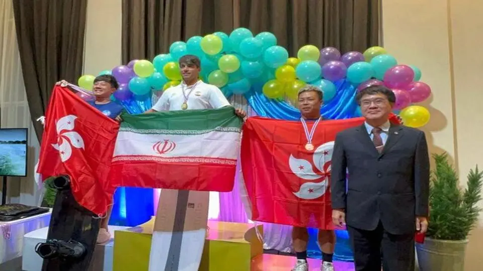 مدال قهرمانی آسیا بر گردن سروش سبحانی
