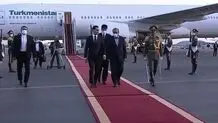 رئیس جمهوریة ترکمانستان یصل طهران 