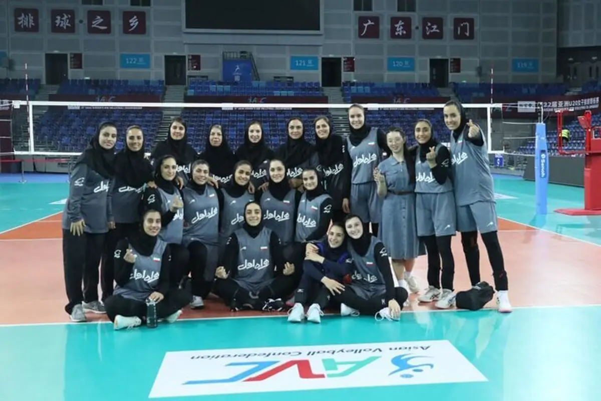منتخب إیران للکرة الطائرة للسیدات تحت 20 سنة یتغلب على نیوزیلندا فی مسابقة ودیة