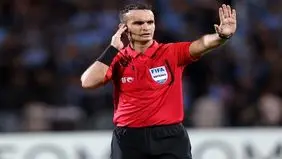 قضاوت داوران تاجیکستانی در دیدار المحرق - استقلال

