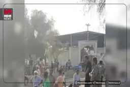 آماده‌سازی قبور شهدای دانش‌آموز میناب