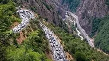 جاده چالوس یک‌طرفه شد
