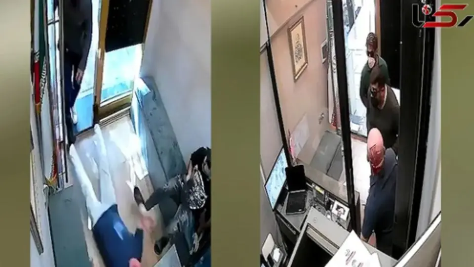 لحظه به لحظه با سرقت مسلحانه در خیابان ولیعصر+ ویدئو
