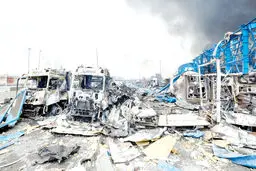 انتشار گازهای مشکوک