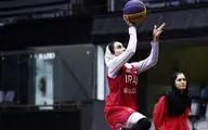 پیروزی تیم سه نفره بسکتبالیست‌های زنان بر قطر 