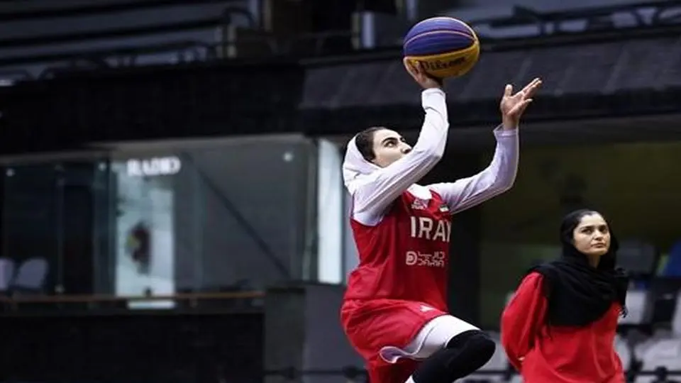 پیروزی تیم سه نفره بسکتبالیست‌های زنان بر قطر 