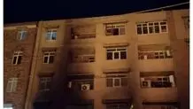 مهار آتش‌سوزی خوابگاه شبانه‌روزی دخترانه پیرانشهر
