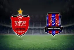 پوستر پرسپولیس برای دیدار با نساجی